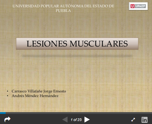 lesións musculares lesións musculares