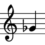 nota sol bemol nota sol bemol