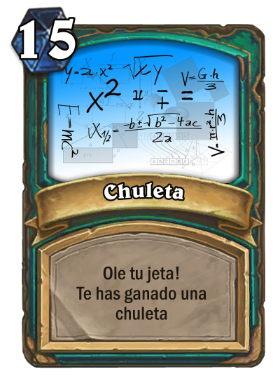 UTILIZAR UNA CHULETA DURANTE 5 MINUTOS