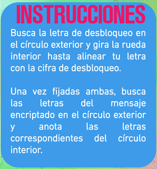 Instrucciones decodificador