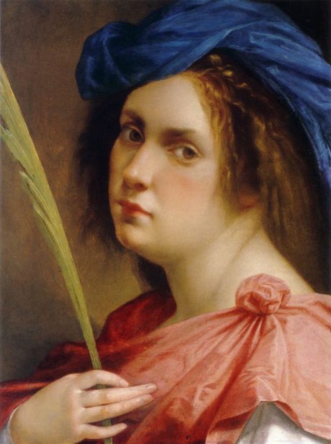 Autorretrato de Artemisia