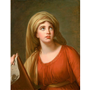 Retrato de Lady Hamilton coma unha Sibila Persa, 1792, Wikimedia,  Creative Commons Attribution-ShareAlike License;