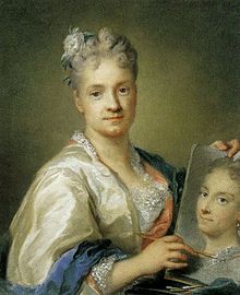 Autorretrato de Rosalba Carriera