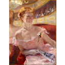 Muller cun colar de perlas, Wikipedia (https://pt.wikipedia.org/wiki/Ficheiro:Mary_Stevenson_Cassatt,_American_-_Woman_with_a_Pearl_Necklace_in_a_Loge_-_Google_Art_Project.jpg)