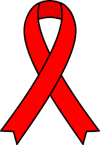 Imaxe: lazo vermello contra o VIH