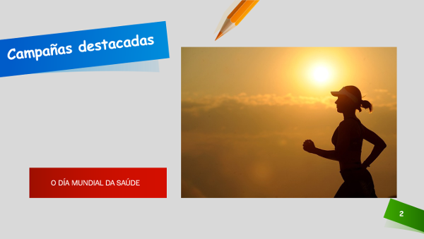 Imaxe: Silueta de muller facendo running