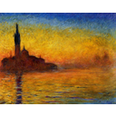 8. Twilight, Venice. Claude Monet