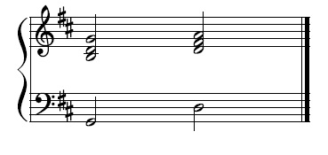 Re maior ( Sol - Re)