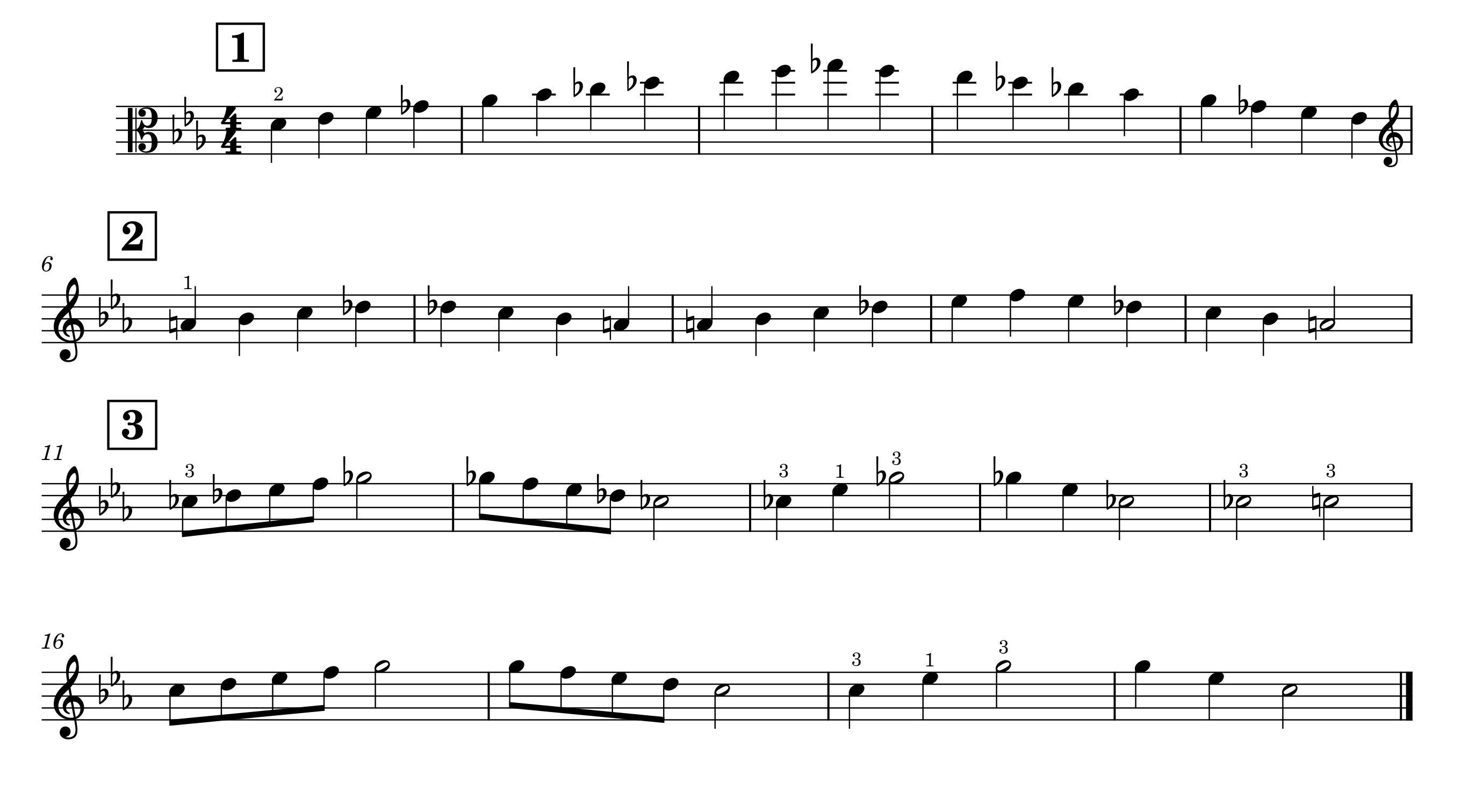 partitura preparación