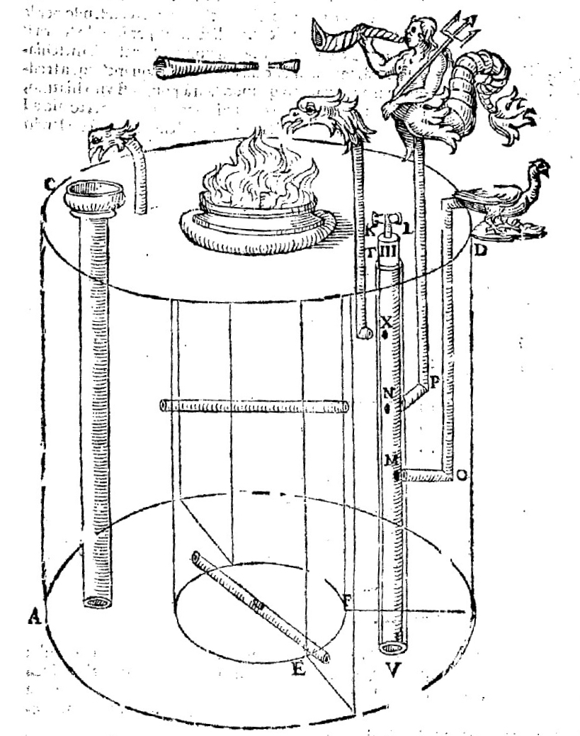 Autómata con lume de Herón