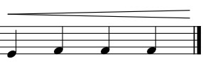 dynamics crescendo symbol