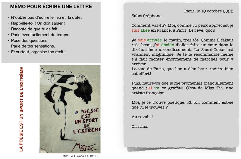 EXEMPLE - LETTRE