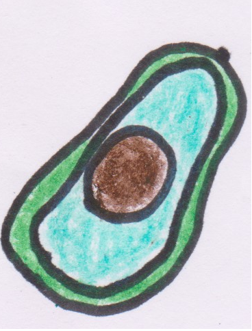 Debuxo dun aguacate