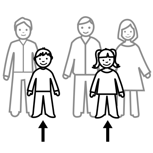 Pictograma de primos.