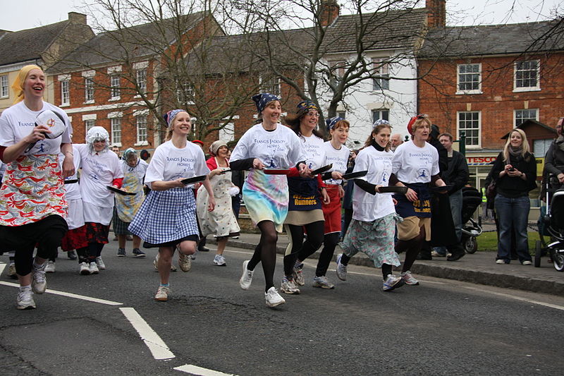 Olney Pancake race