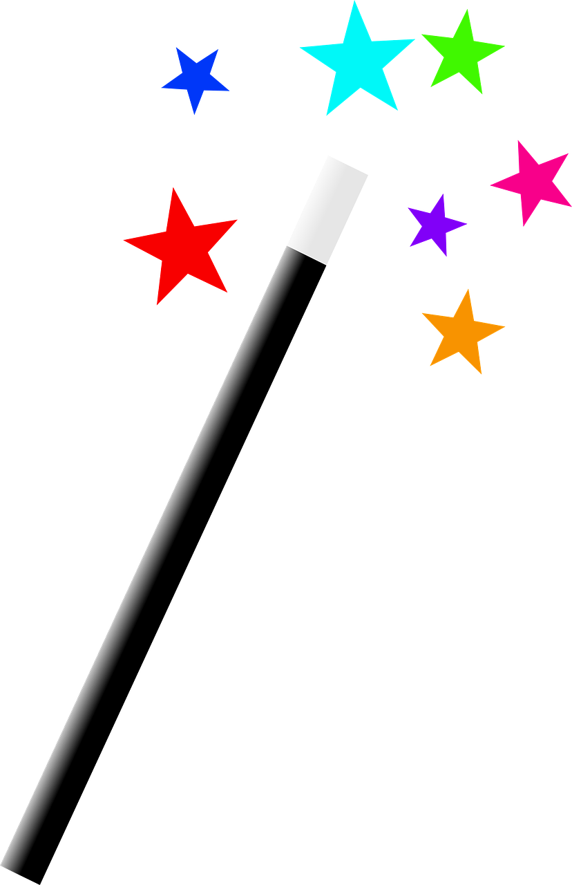 Maxia Variña de mago con estrelas