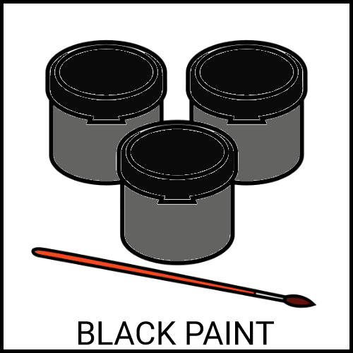 Black paint