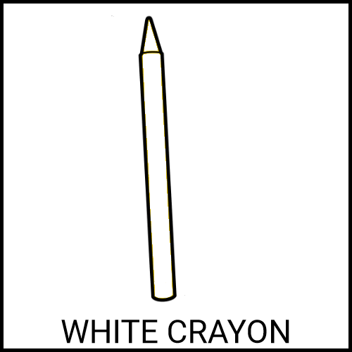 White crayon