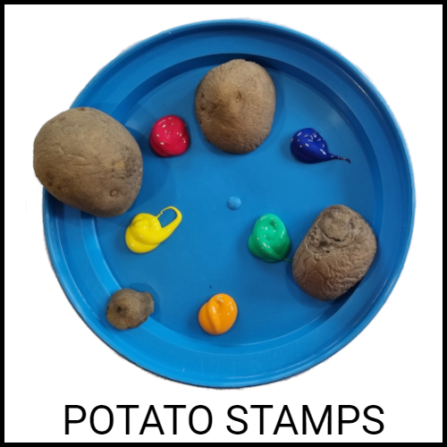 Potato stamps