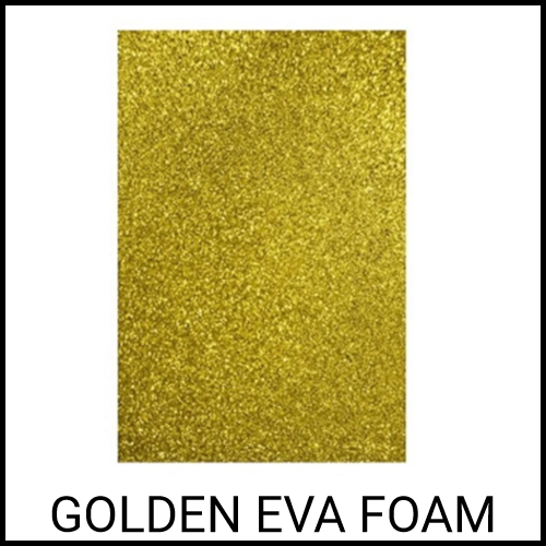 Golden EVA foam