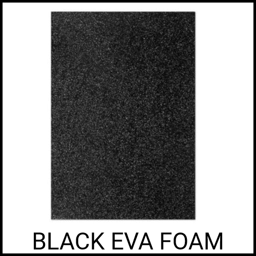 Black EVA foam