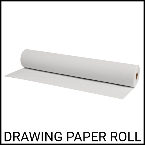 Drawing paper roll