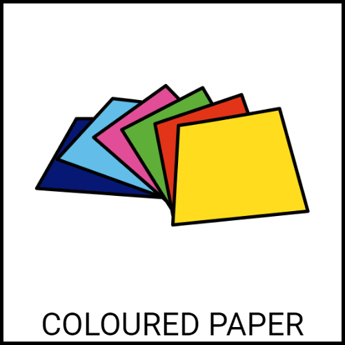 Coloured paper