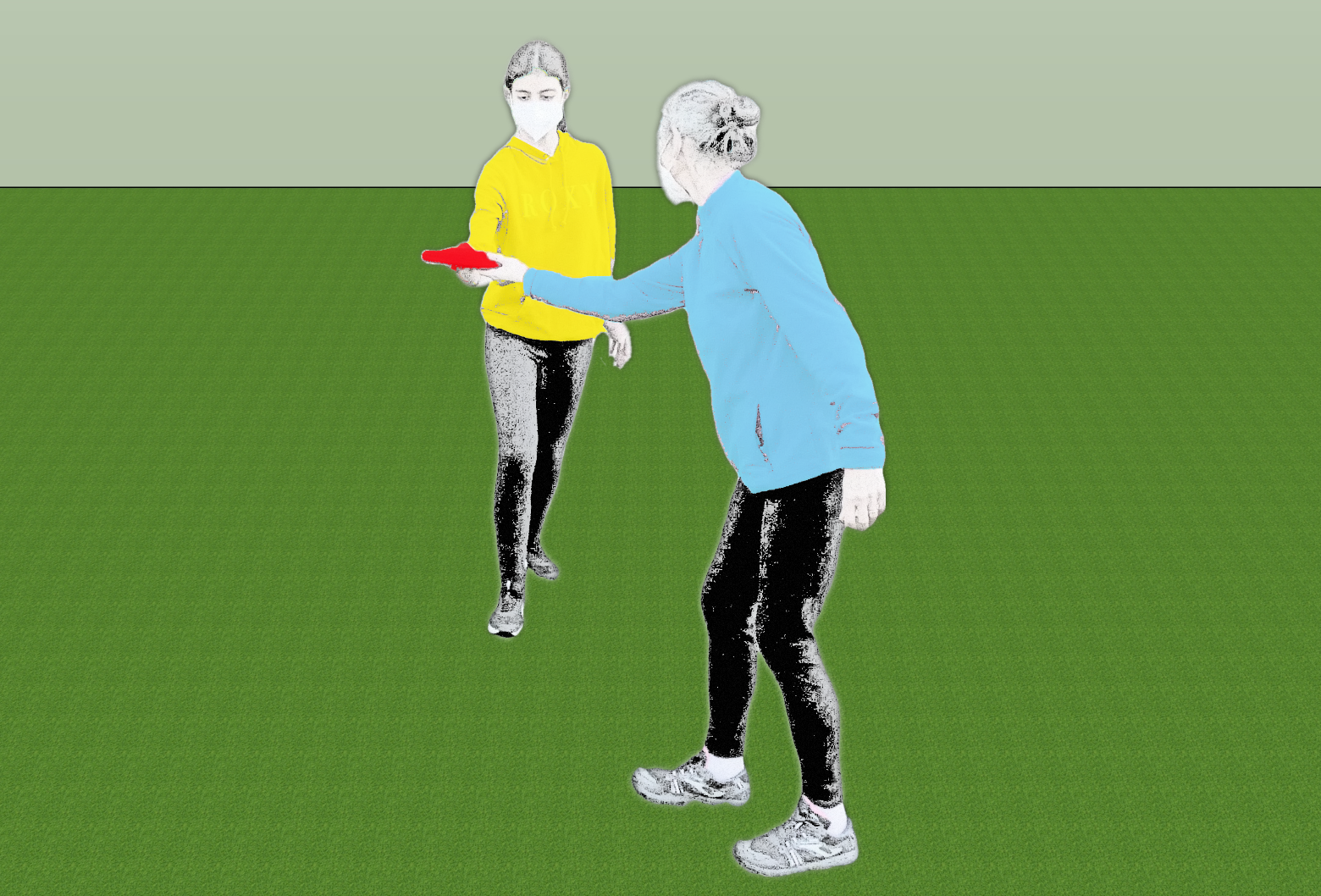 Quitarlle o disco da man a unha atacante.