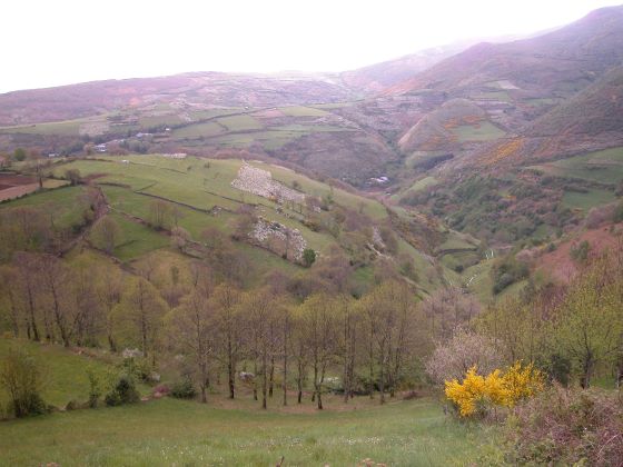 panorámica dos montes do Courel