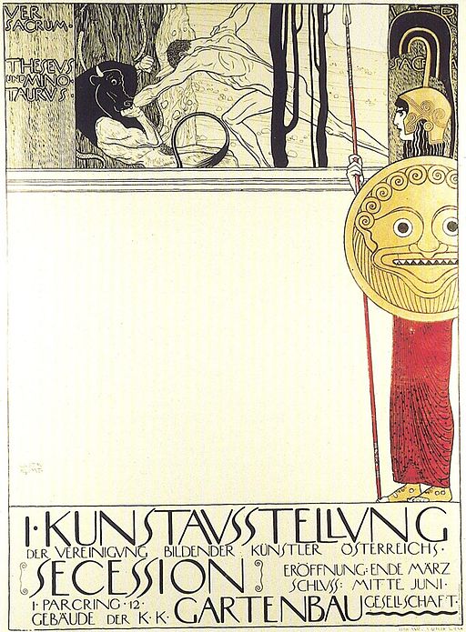 Cartel de Gustav Klimt
