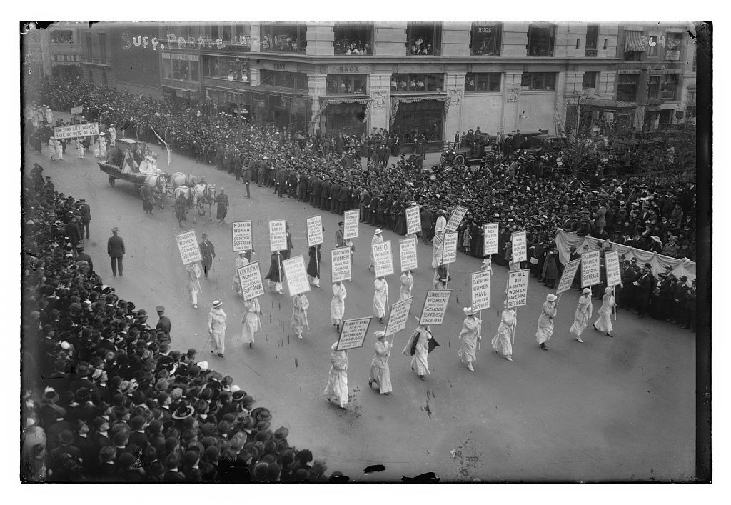 suffragette parade