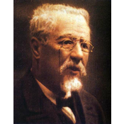 Rosalía's husband, Manuel Murguía (Gran enciclopedia galega Dominio Público)