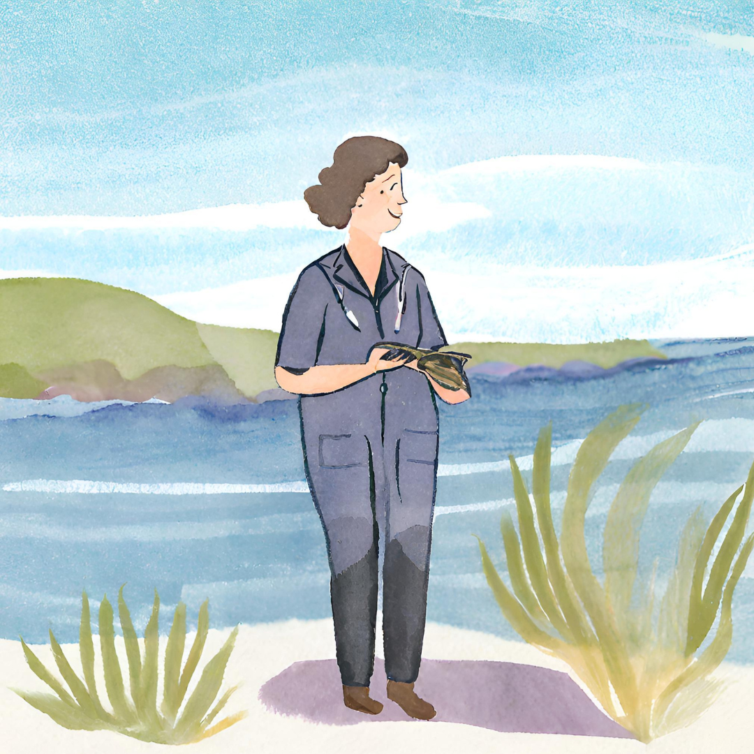 Rachel Carson draw