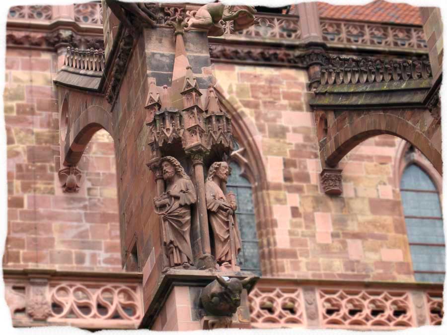 (Século XIV) Catedral de Friburgo, Alemaña