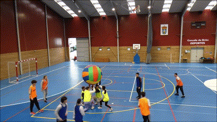 Xogando a Kin-Ball®