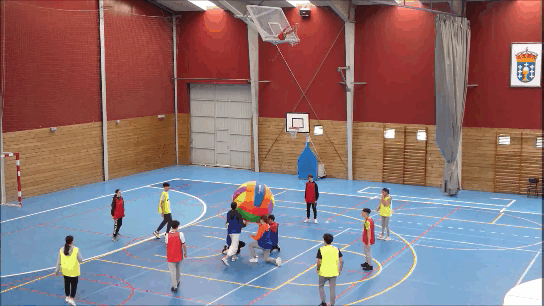 Posición de defensa en cadrado