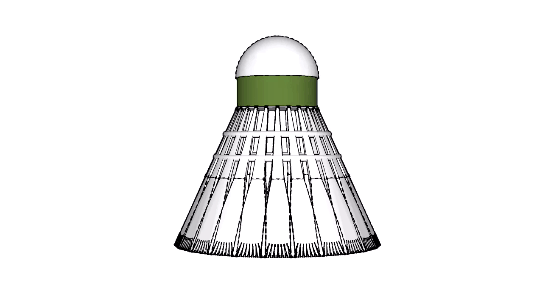 Volante de bádminton