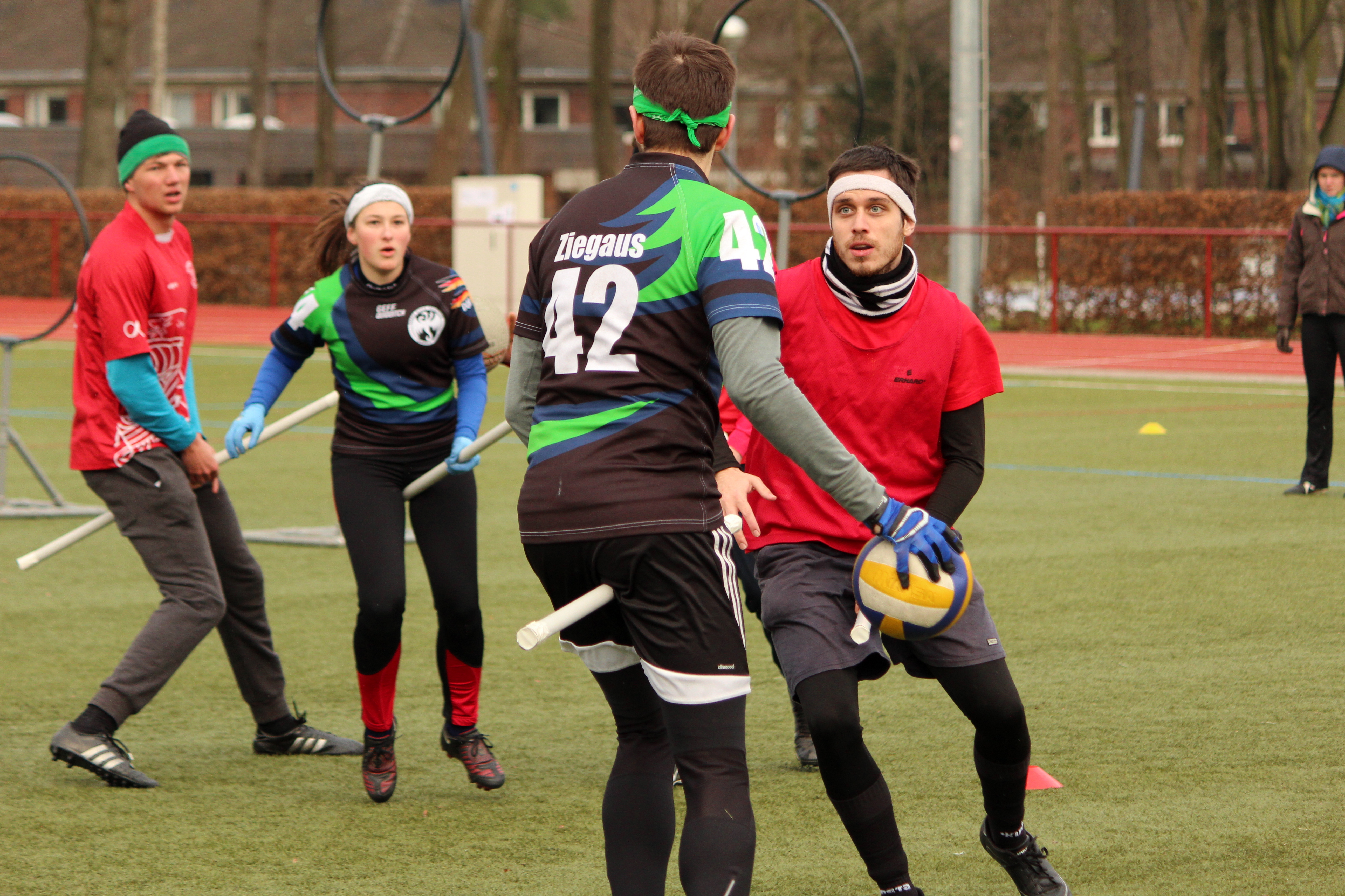 Partido de Quidditch ou Quádbol