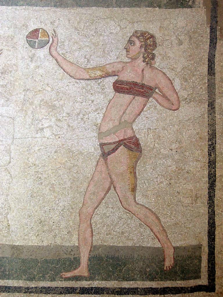 Harpastum. Mosaico Romano