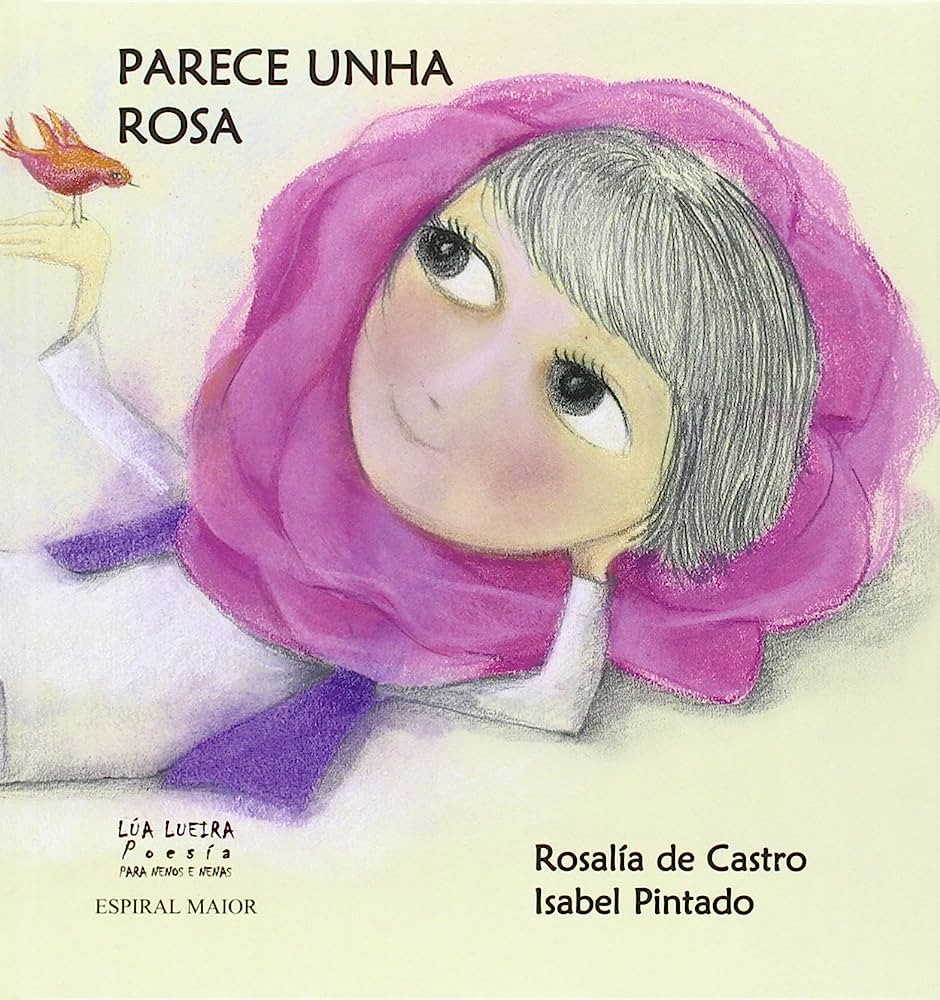 Portada do libro Parece unha rosa