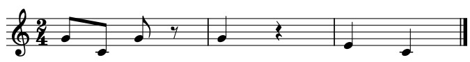 identify rests in abrs