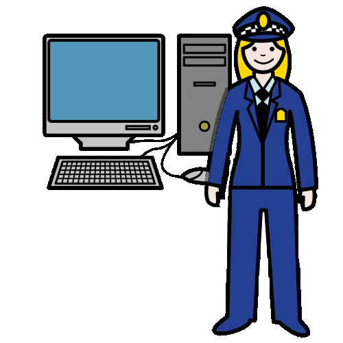 Pictograma de ciberseguridad