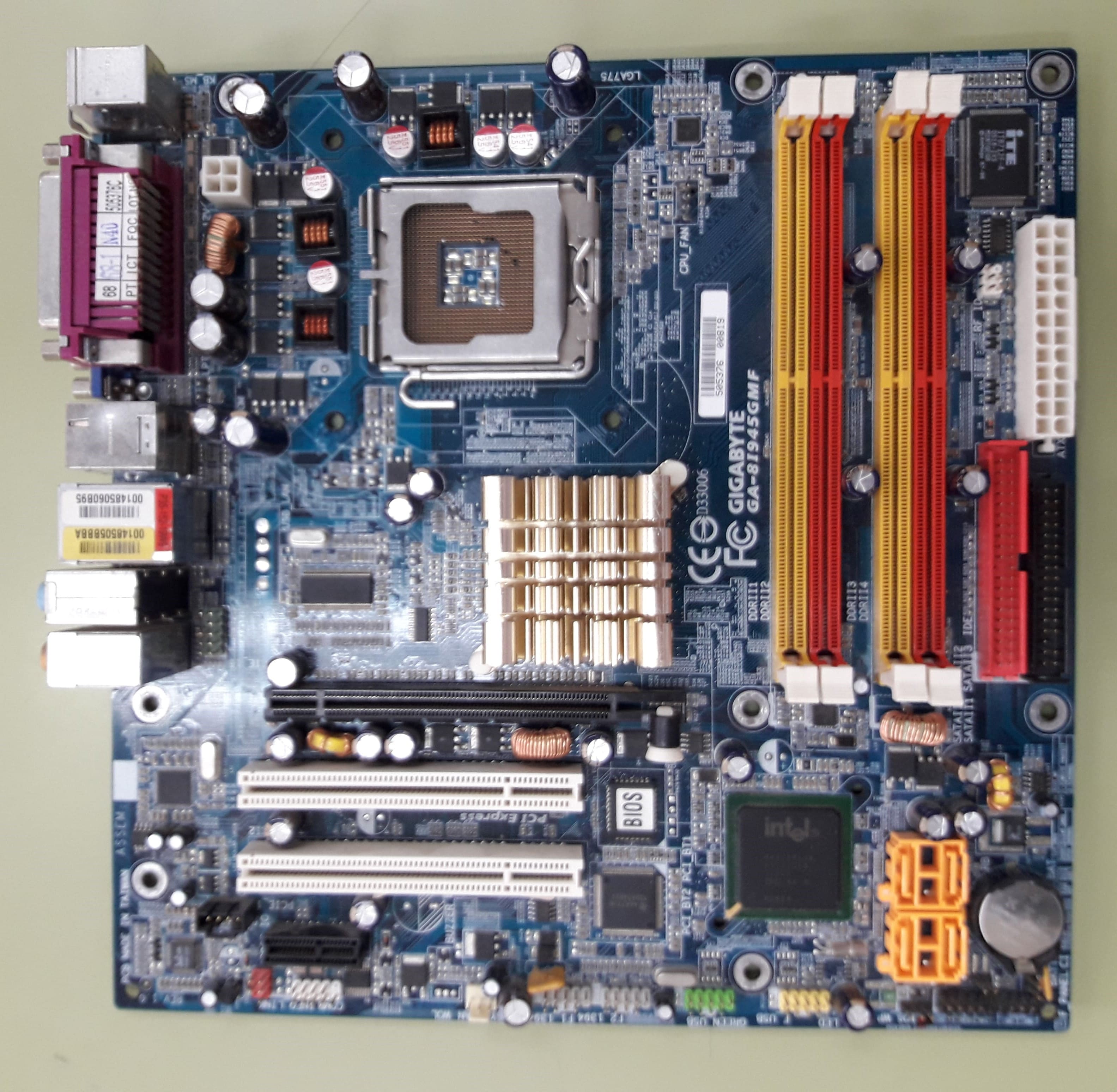 Placa base Ordenador