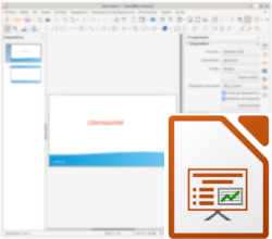 Presentación de diapositivas editada con Impress
