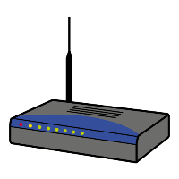Punto de acceso Pictograma punto de acceso