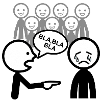 Pictograma ridicularizar Pictograma ridicularizar