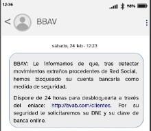 SMS banco