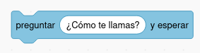 Bloque preguntar