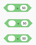 bloques para comparar