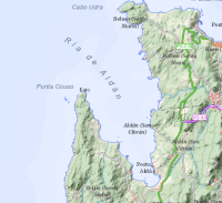 Captura visor Xunta Ría de Aldán (Geogebra)